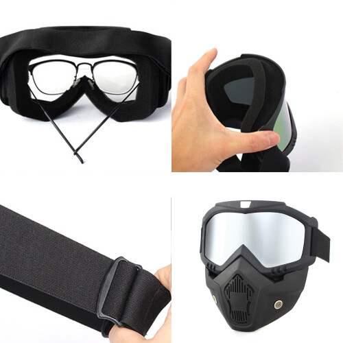 Μάσκα Clear Vision Tactical, Υψηλής Ανθεκτικότητας, Ολόσωμη Προστασία Προσώπου, Ανθεκτικοί 2