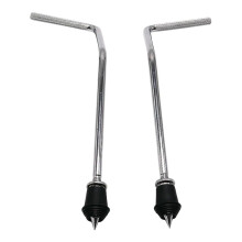 Drum Racks, Shelf Drum Racks, Multifunctional, Easy to Assemble, SpaceSaving, Home Studio, 2pcs Silver