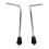 Drum Racks, Shelf Drum Racks, Multifunctional, Easy to Assemble, SpaceSaving, Home Studio, 2pcs Silver 1
