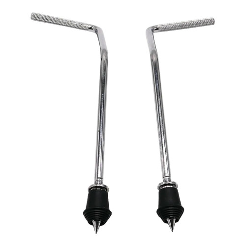 Drum Racks, Shelf Drum Racks, Multifunctional, Easy to Assemble, SpaceSaving, Home Studio, 2pcs Silver