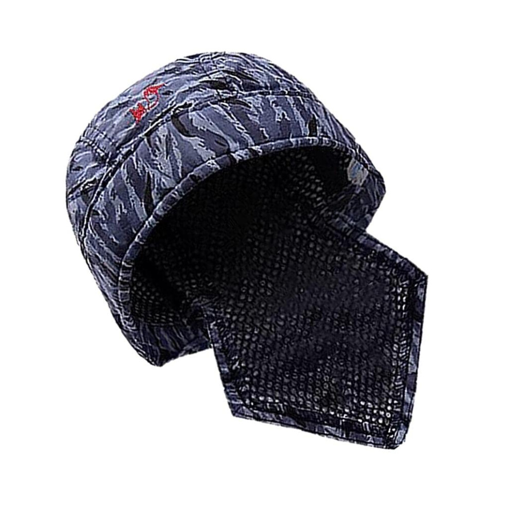 Welding Protective Hat Flame Retardant Cotton Cap Scarf Welder Helmet Adjustable One Size 9339159748473