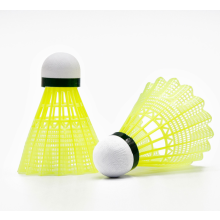 Nylon Shuttlecocks with Composite Cork Ball Head for Improved Hand-Eye Coordination and Bright Colored Balls, Cost-Effective Option for Family Fun Spo
