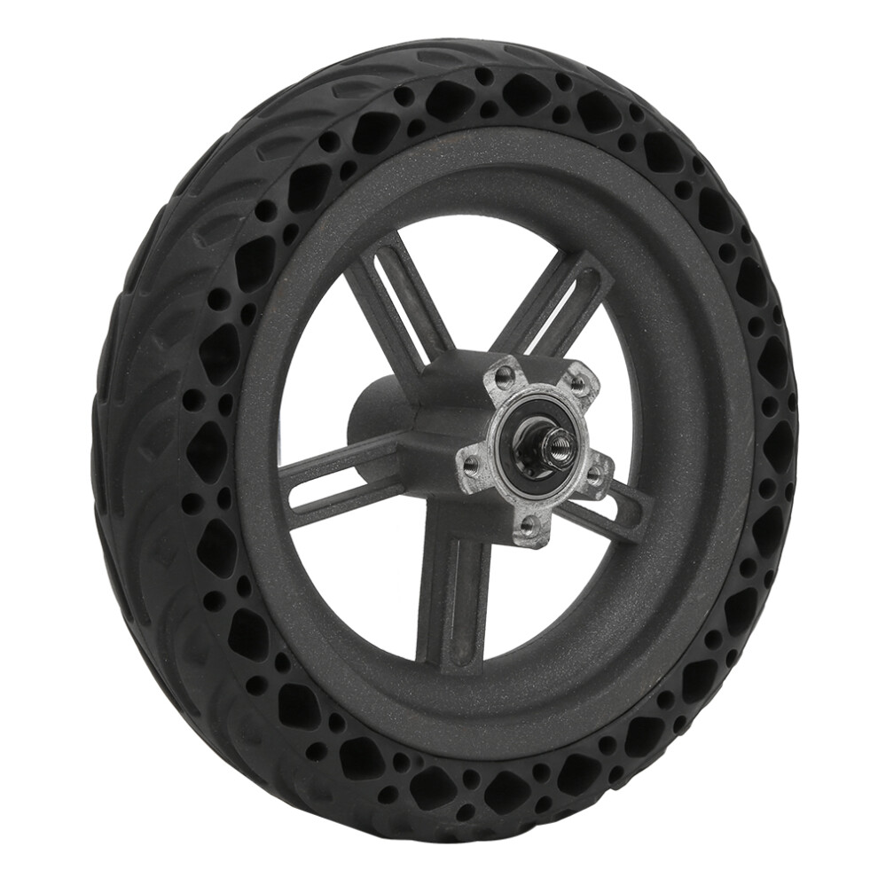 Solid Tire For Electric Scooter Puncture Proof Wheel No Inflation Required High Density Rubber Tyre Shock Absorption Wear Resistant Material With Hone 9088816116703