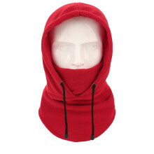 Passamontagna in pile per uomo e donna, maschera protettiva termica antivento per sport invernali, materiale in morbido pile con design anti-smog,