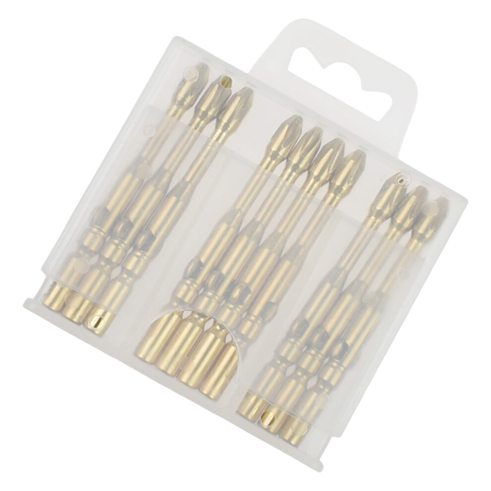 10Pcs Impact Antislip Screwdriver Bit 5Mm/6Mm Magnetic-5X60l 7754000938681