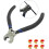 Aluminum TSquare and Nocking Pliers, Combo Set with 6 Nocking Points for Bowstring Installation 5