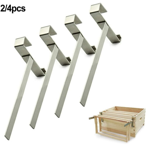 Efficient Beehive Frame Holder for Beekeepers, Keeps Frames Secure During Inspections (Pack of 4) 1