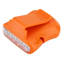 Luz de boné com clipe, LEDs ultrabrilhantes, leve e compacta, para iluminação mãos-livres, ideal para pesca noturna e atividades ao ar livre.