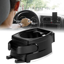 Telefoonhouder voor in de auto, universele telefoonhouder voor montage in het ventilatierooster met bekerhouder en navigatiestandaard, bekerhouder