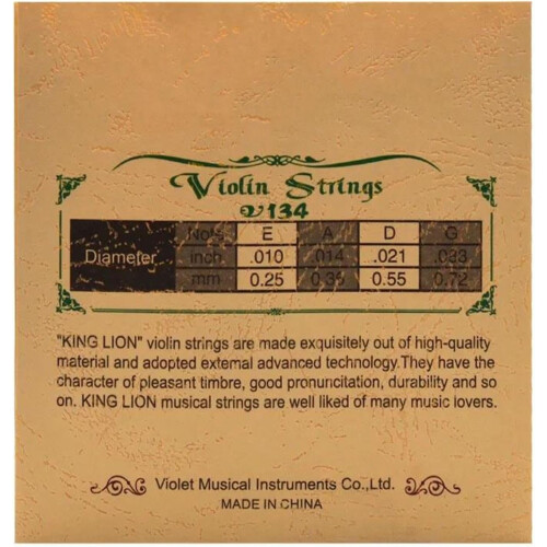 Accessories for Musical Instruments Violin String Set Steel Core White Copper Winding Set Violin Playing String Violin Accessories 2