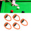 5 stücke 10mm Billard Queue Aufhänger Pool Queue 11