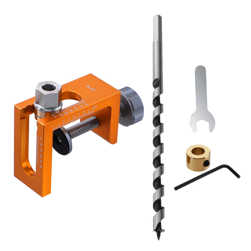 Accuracy Woodworkering Drilling Jigs With Adjustable Depth Scale 7754000939626