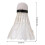 Φτερά μπάντμιντον Champion, White Goose Feather για απαράμιλλη απόδοση πτήσης και 7