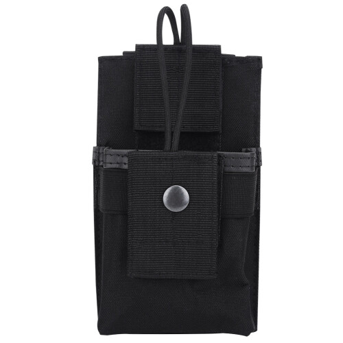 Θήκη για ραδιόφωνο, θήκη Molle Tactical για ραδιόφωνο με ανοιχτό επάνω μέρος, ανθεκτικό 1