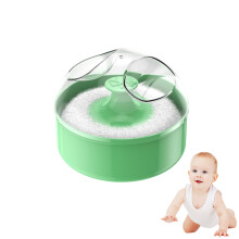 Puff with Case Gentle Powder for Sensitive Skin Portable Design 1Pack