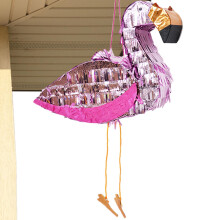 Carnival Flamingo Design Pinata For Kids Parties, Summer Themed Birthday Decor, Colorful Party Decorations