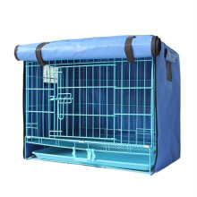 Dog Kennel Cover, Dog Crate Cover, Foldable Washable Outdoor Dog Crate Cover, Dog Kennel, Waterproof and Dustproof, Durable Oxford Fabric (Color : L)