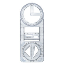 Geometric Ruler Multifunctional Mathematical Drawing Tool for School
