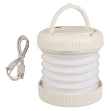 Lampada portatile ad alta luminosità, lanterna da campeggio ricaricabile con irradiazione di luce soffusa a 360 gradi per la protezione degli occhi,