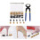 Heel Tips Replacement Kit With Friction Grip Easy Replacement 2