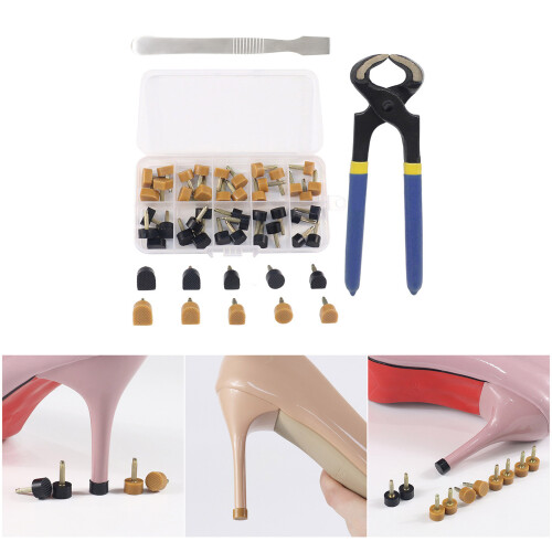 Heel Tips Replacement Kit With Friction Grip Easy Replacement 1