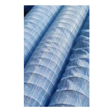 Flexible Underground Drainage Tube 6 Inch Diameter 39 Inch Length Blue Soft Infiltration Tubular Drainage Pipes