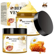 Turonu Bee Venom Treatment Cream, Turonu Bee Venom Cream, Bee Venom Cream, Professional Bee Venom Ointment Cream for All Skin Types, Pack of 2