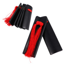 1 pair of handmade Kuaiban percussion instruments made of bamboo, traditional musical toys for rhythm practice and creative games, 18X5.5CM