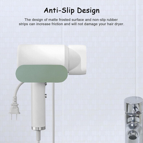 Βάση στεγνωτήρα μαλλιών από ανοξείδωτο ατσάλι, εργονομικά σχεδιασμένη για 2