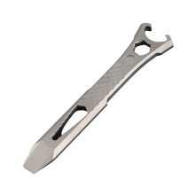Mini pied-de-biche, outils EDC en titane pour les amateurs de plein air