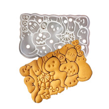 Plastic koekjesvormen Cartoon Halloween Cookie Cutter Biscuit