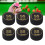 6 stücke Pool Billard Queue Tipps 12mm Billard 11