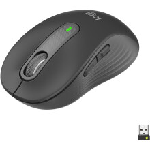 Logitech Signature M650 Wireless Mouse (Graphite) - Refurbished