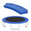 Trampoline Cover Fits 6ft16ft Blue Safety Pad Protector Round Spring Cover Replacement Mat For Bounce Frame 1