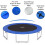 Trampoline Cover Fits 6ft16ft Blue Safety Pad Protector Round Spring Cover Replacement Mat For Bounce Frame 4