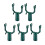 Professional Garden Branch Support Clips For Securing-Green 1