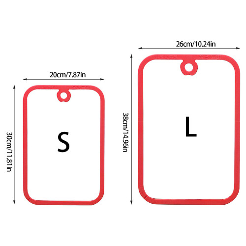 Professional Grades Tempered Glass Food Preps Board With-small 2