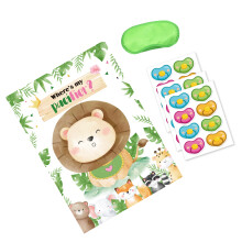 Party Game Posters met sticker voor kinderfeestjes Interactief