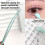 Eyelash Applicator Tool – Flat Lower Lashes, NonSlip, Precise, Green 4
