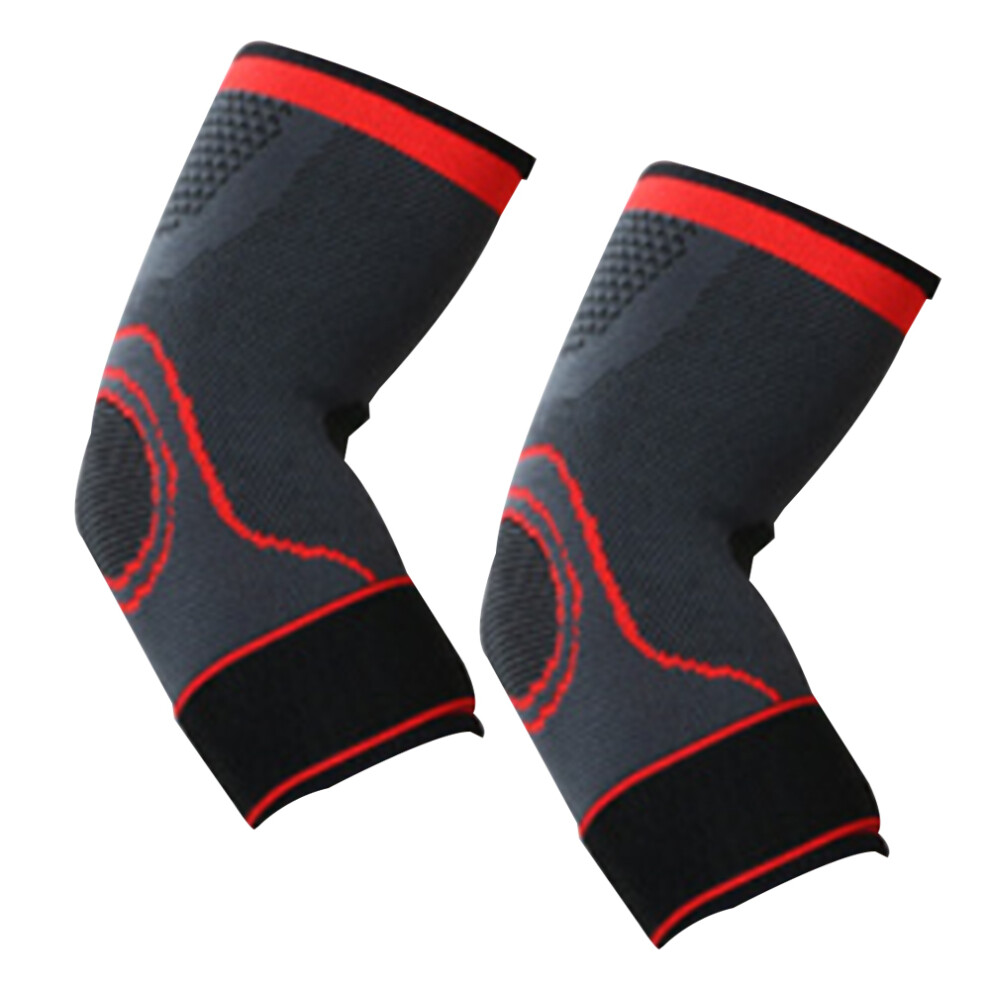 Elbow Brace for Tendonitis Relief, Pain Relief Elbow Brace with Reinforced Stitching, Sports Elbow Support for Joint Pain Relief, Breathable Material