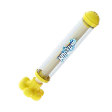 Water Gun for Kids, Romantic Water Games, 3 Spray Modes, Reusable Summer Activity for ParentChild Interaction, Festivals and Outdoor Events, Yellow