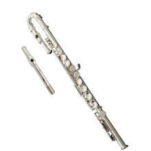 Flute Ushaped elbow standard flute, 16 holes, C key, open and closed hole, beginner, adult, universal flute instrument (Color: 610)