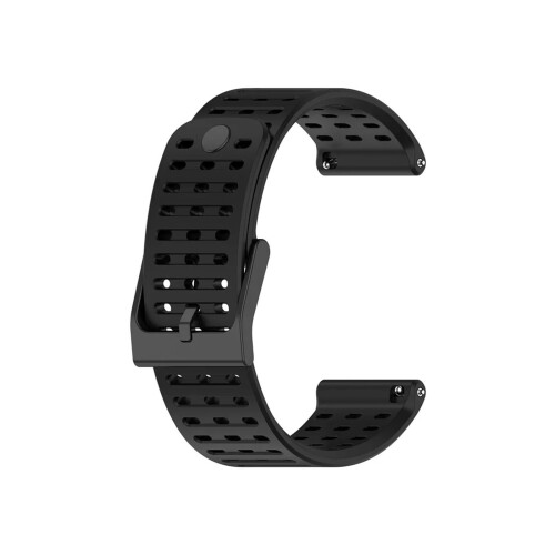 Silicone Watch Strap Compatible With Vertical, 9 Peak Pro And 5 Peak, Black, 9 Peak Size