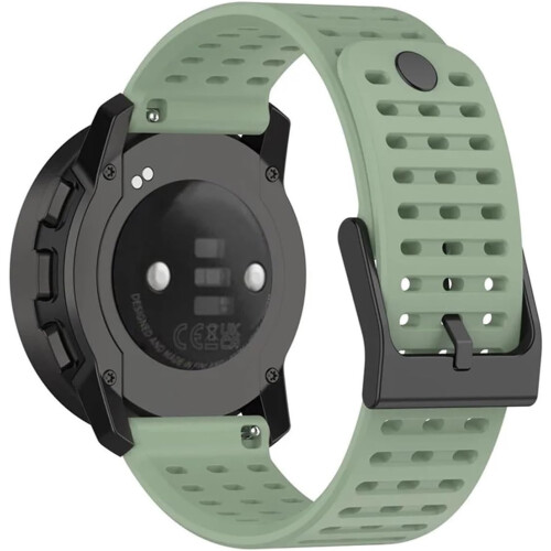 Silicone Watch Strap Compatible With Vertical, 9 Peak Pro And 5 Peak, Black, 9 Peak Size 2