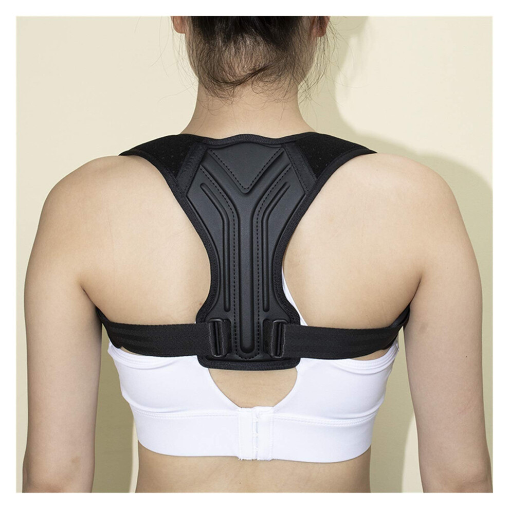 Adjustable Back Posture Corrector Braces Belt Clavicle Spine Shoulder Lumbar Brace Size Large