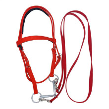 ZLEINE Adjustable Headstall Bridle with Reins, Seat Belt Ranch Rope with Snaps, Stable Riding Bridle for Animals