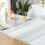 Clear Table Protector 60cmx240cm PVC Waterproof Plastic Table Cover Desk Protector Mat 3