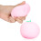 Pfirsich-Quetschball, elastisch, lindert 10