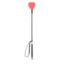 Spanking paddle, sex, SM, leather whip, erotic bondage, fetish crop, bed restraints, 54 cm, red.