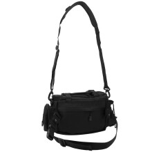 Riñonera versátil, bolsa para actividades al aire libre resistente al agua con divisor extraíble y cinturón ajustable.